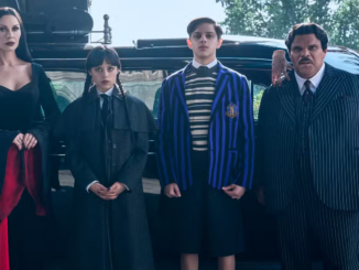 Addams family at nevermore in wednesday season 2 site