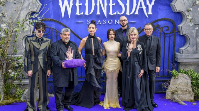 WEDNESDAY Season 2, Part 1 global premiere,London