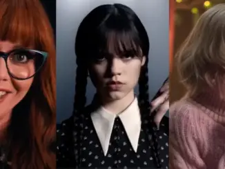 Marylin thornhill wednesday addams and enid sinclair in netflix s wednesday