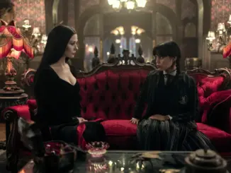 Wednesday catherine zeta jones jenna ortega netflix