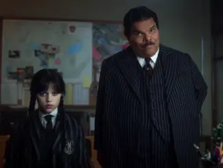 Wednesday jenna ortega luis guzman netflix