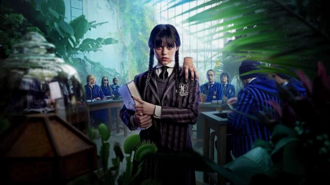 30454312 keyart zur ersten staffel der hit serie wednesday 2hSCbOkOYh7a